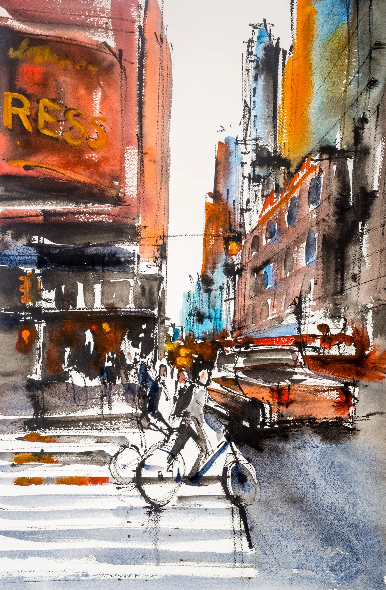 Waiting to Cross by Paul Kenton