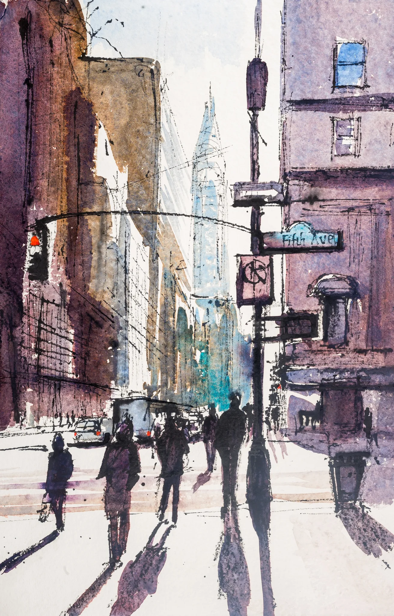 New York Shadows by Paul Kenton