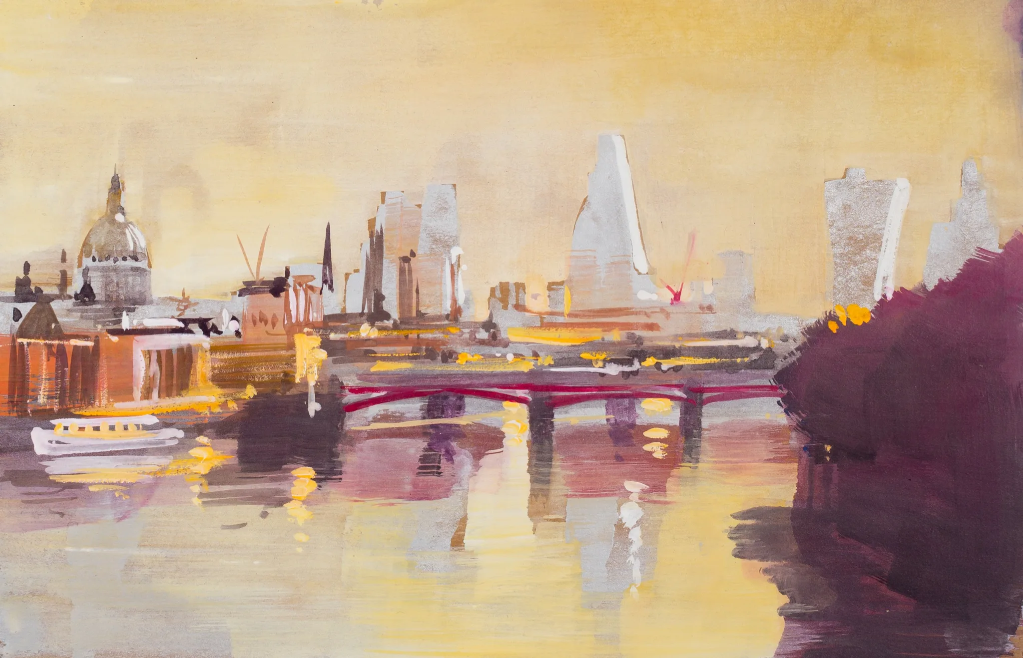 Golden Thames by Paul Kenton