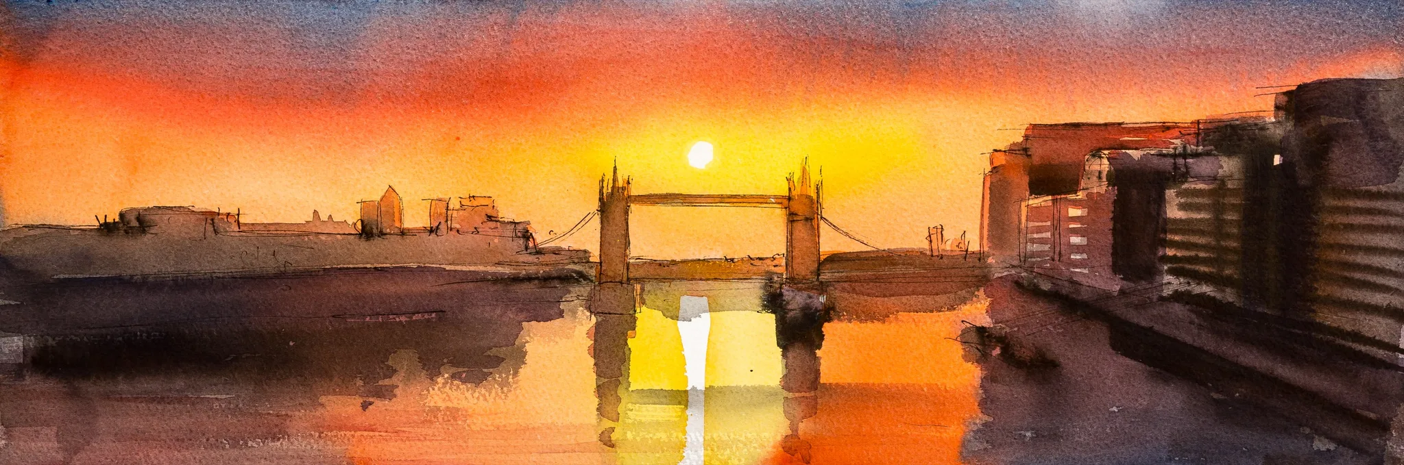 Thames Sunset by Paul Kenton