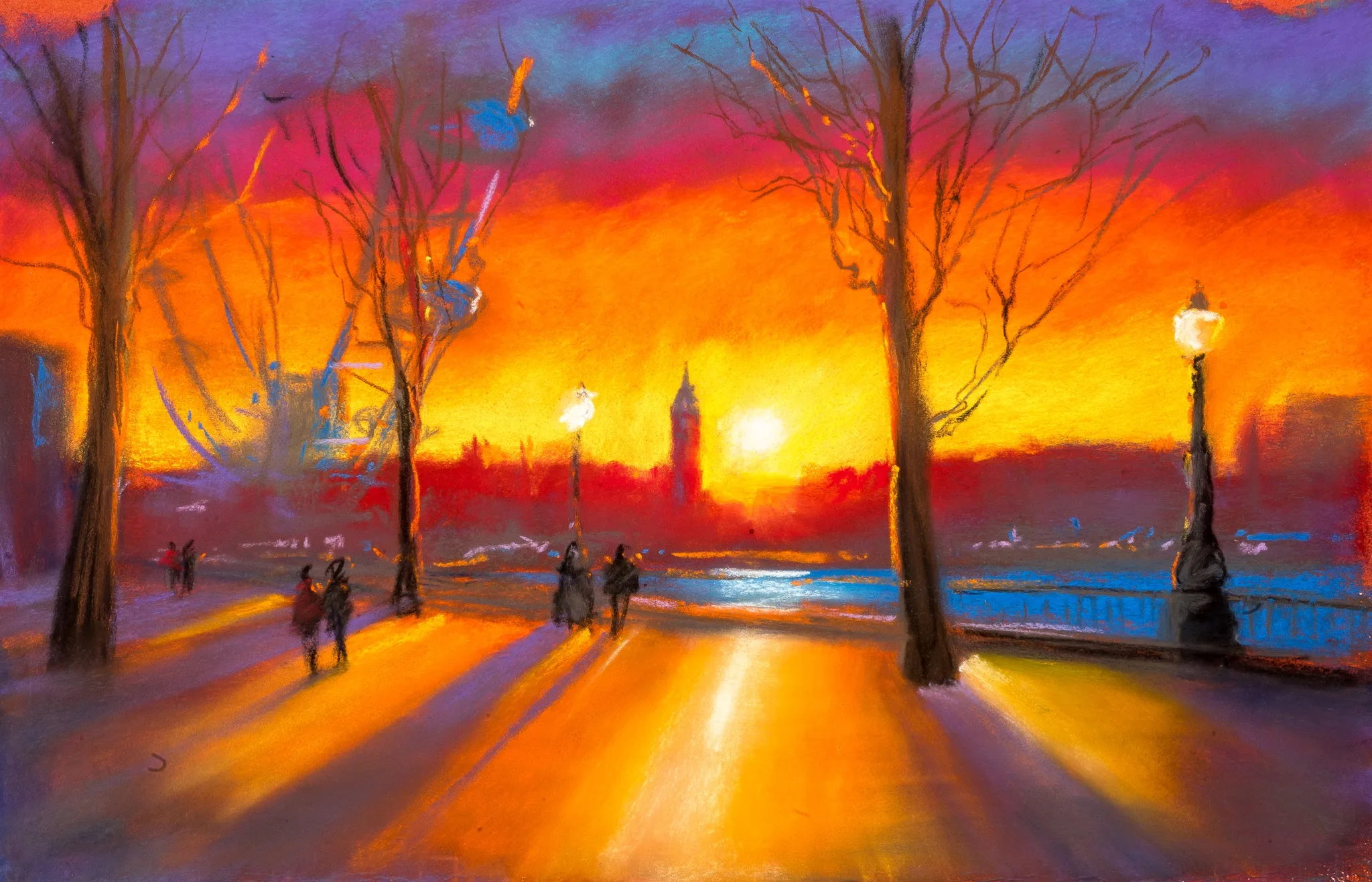 Southbank Heat by Paul Kenton