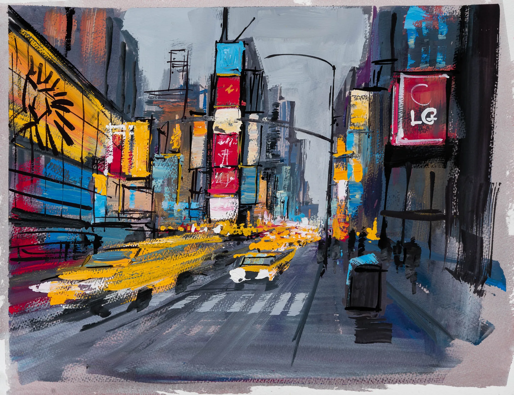 Times Square 5am by Paul Kenton