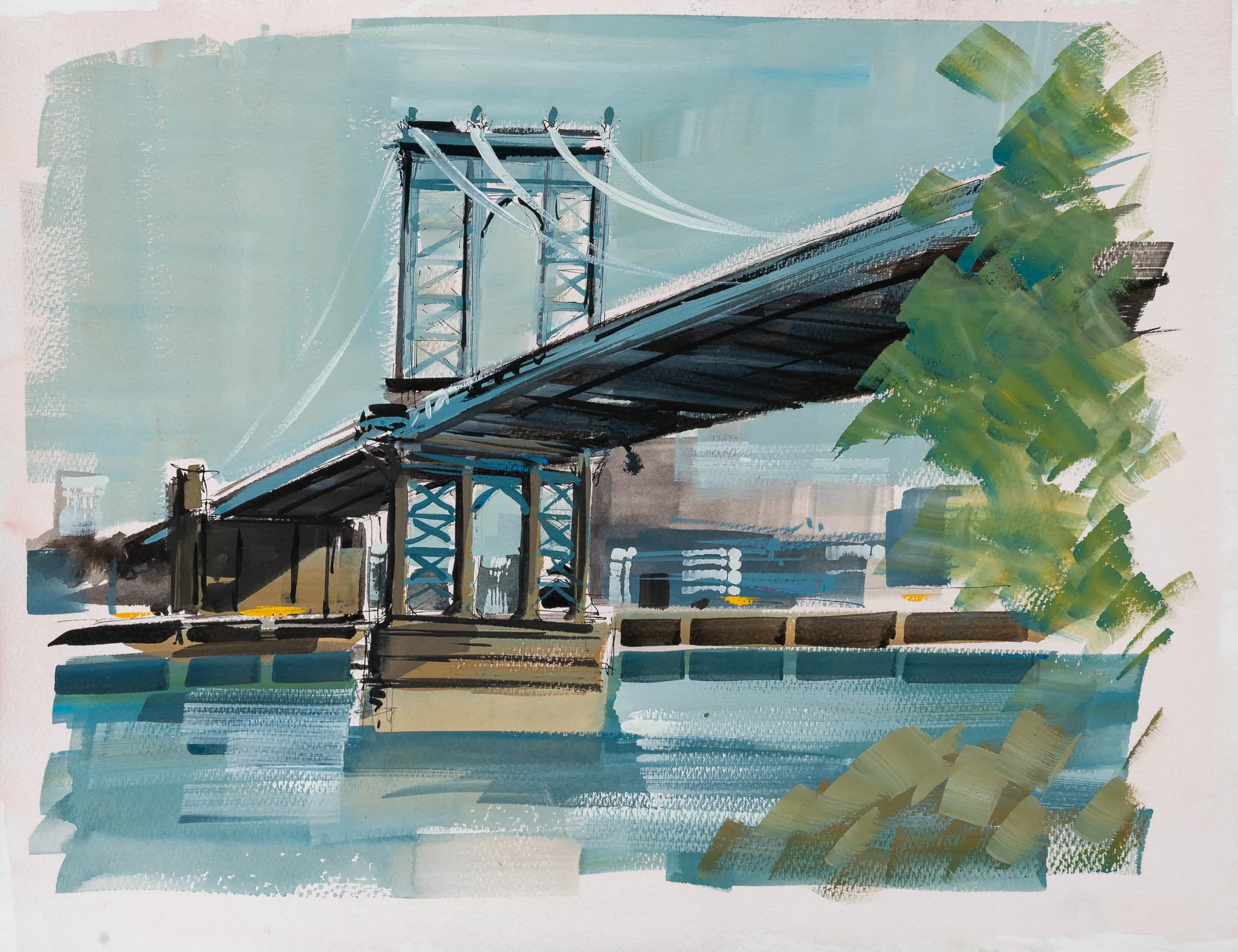 Manhattan Bridge by Paul Kenton