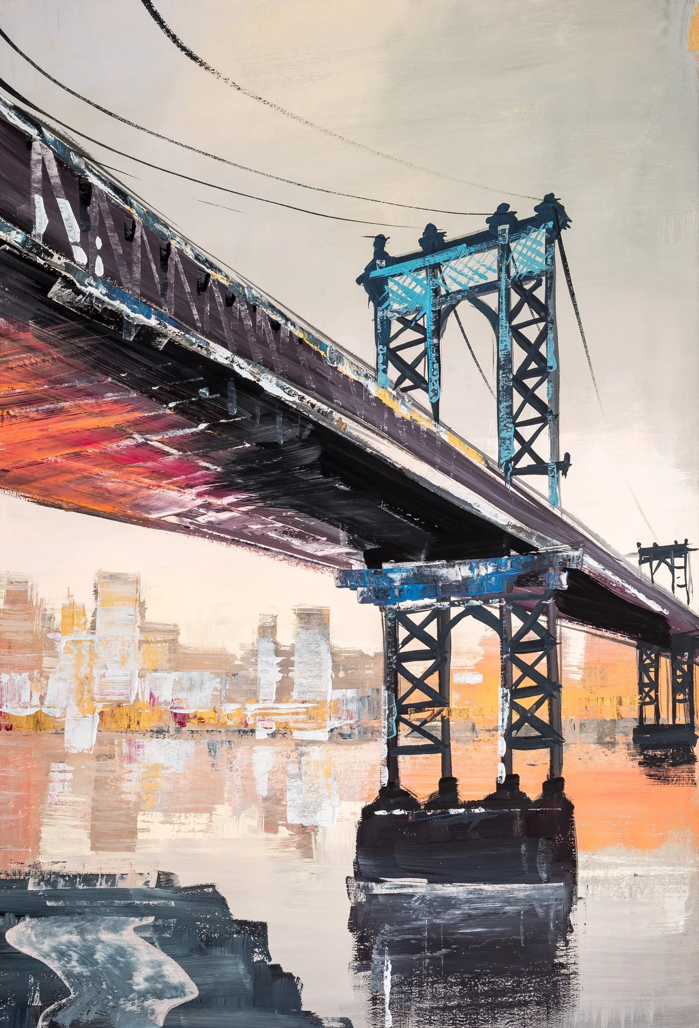 Manhattan Bridge Splendour by Paul Kenton