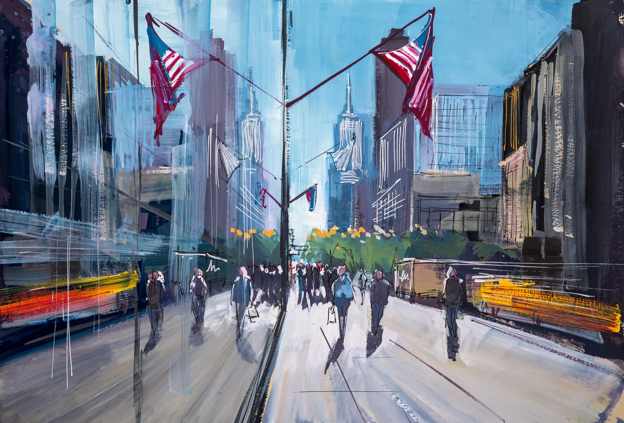 Window Reflections by Paul Kenton