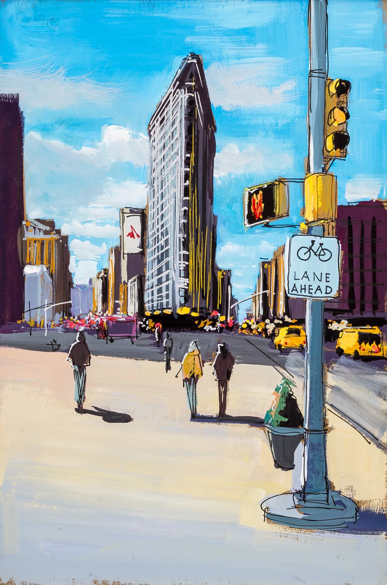 Towering Flat Iron by Paul Kenton